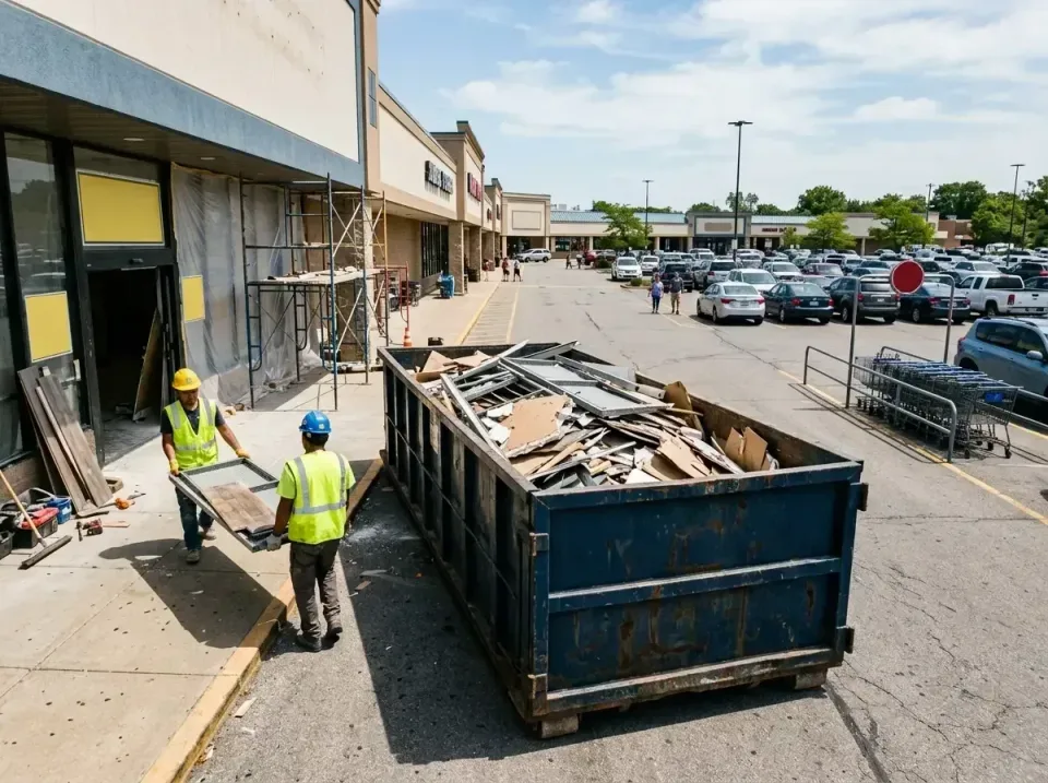 retail-store-renovation-debris-003 — frequently asked questions, Roll-off Dumpster Rentals in Emmaus, PA
